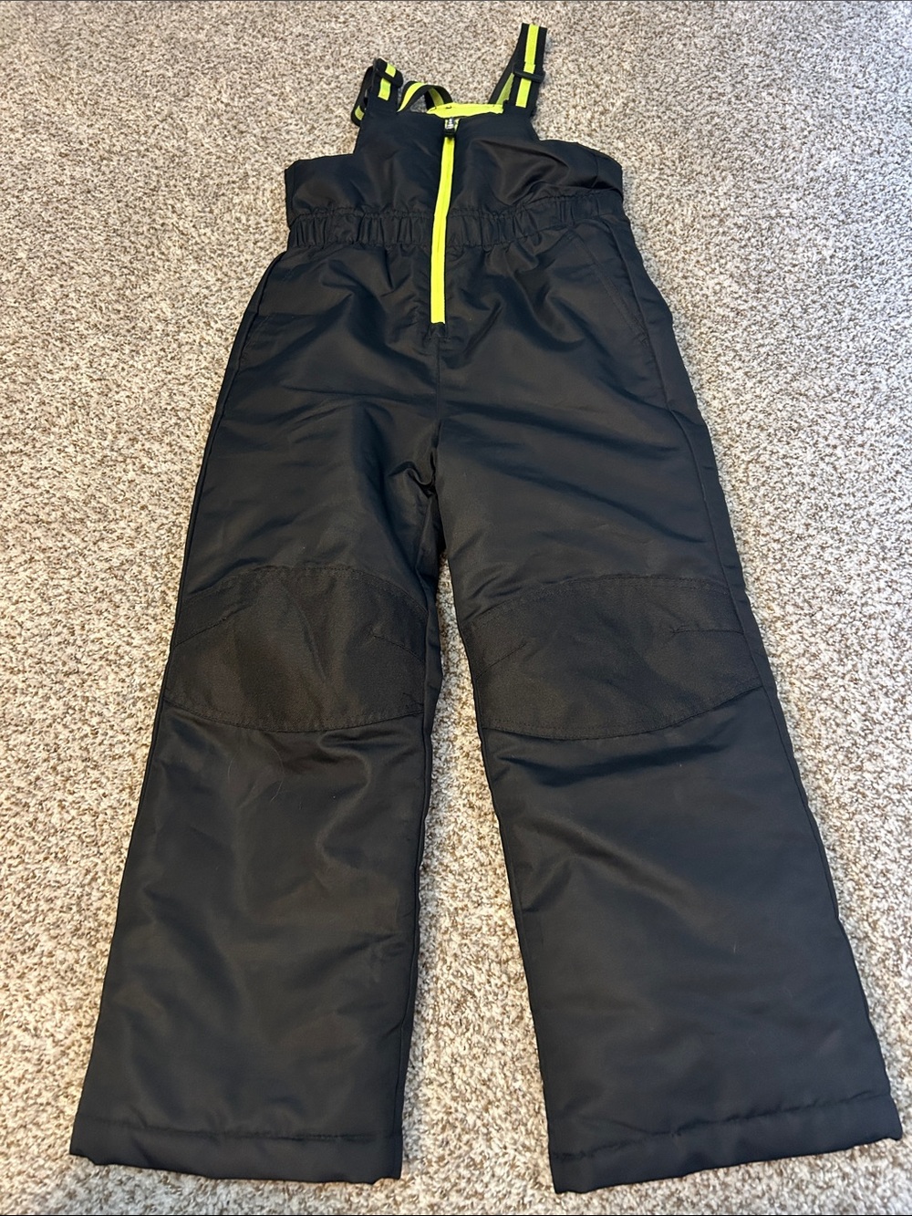 Swiss Tech Black Kids Snow Overalls NEVER WORN